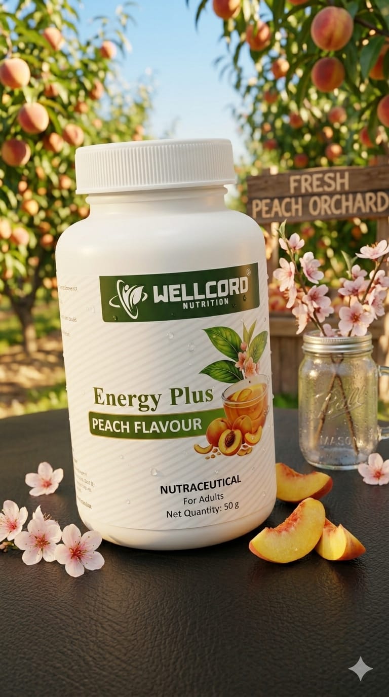 Energy Plus Peach - HSN CODE-21069099